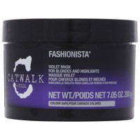 Tigi Catwalk Fashionista Violet Mask For Blondes And Highlights 7.05 Oz Tigi Catwalk Fashionista Violet Mask For Blondes And Highlights 7.05 Oz