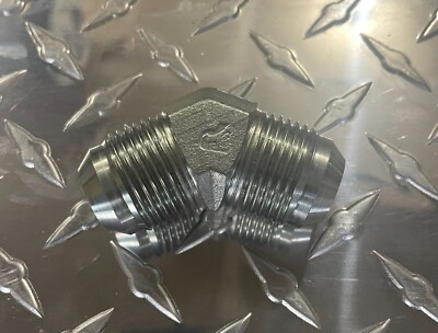 2504-04-04  1/4'' Male JIC X 1/4'' Male JIC 45 DEGREE ELBOW FITTING