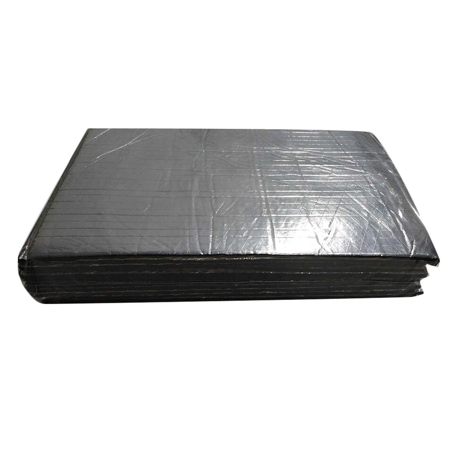 Almohadilla de alfombrilla de material amortiguador de calor amortiguador de sonido para cortafuegos de automóvil de 5 mm *12 B6P1 Foto 2 de 4