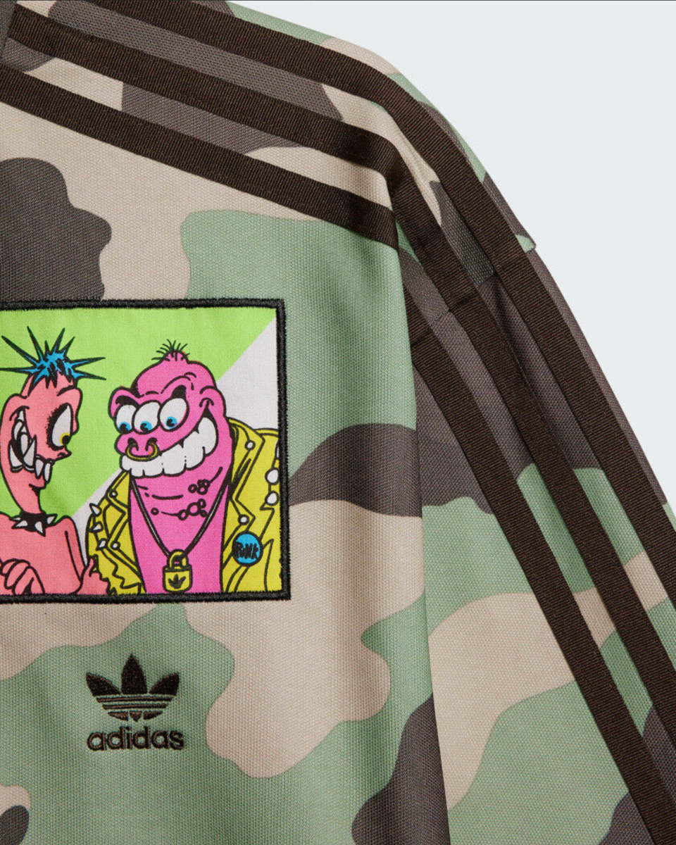 adidas JEREMY SCOTT 迷彩 カモフラ パンツ　トラック Men's Adidas Originals X Jeremy Scott Camo Jacket & Pants Track