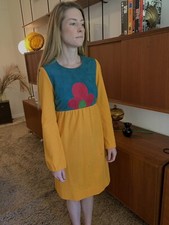 late 60s wool dress