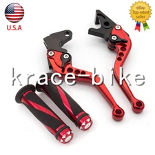 For Yamaha YZF600R Thundercat 1998-2007 Brake Clutch Levers Grips Short FXCNC