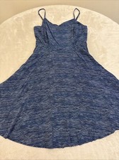 Woman Blue Fit  Flare Dress Size MEDIUM