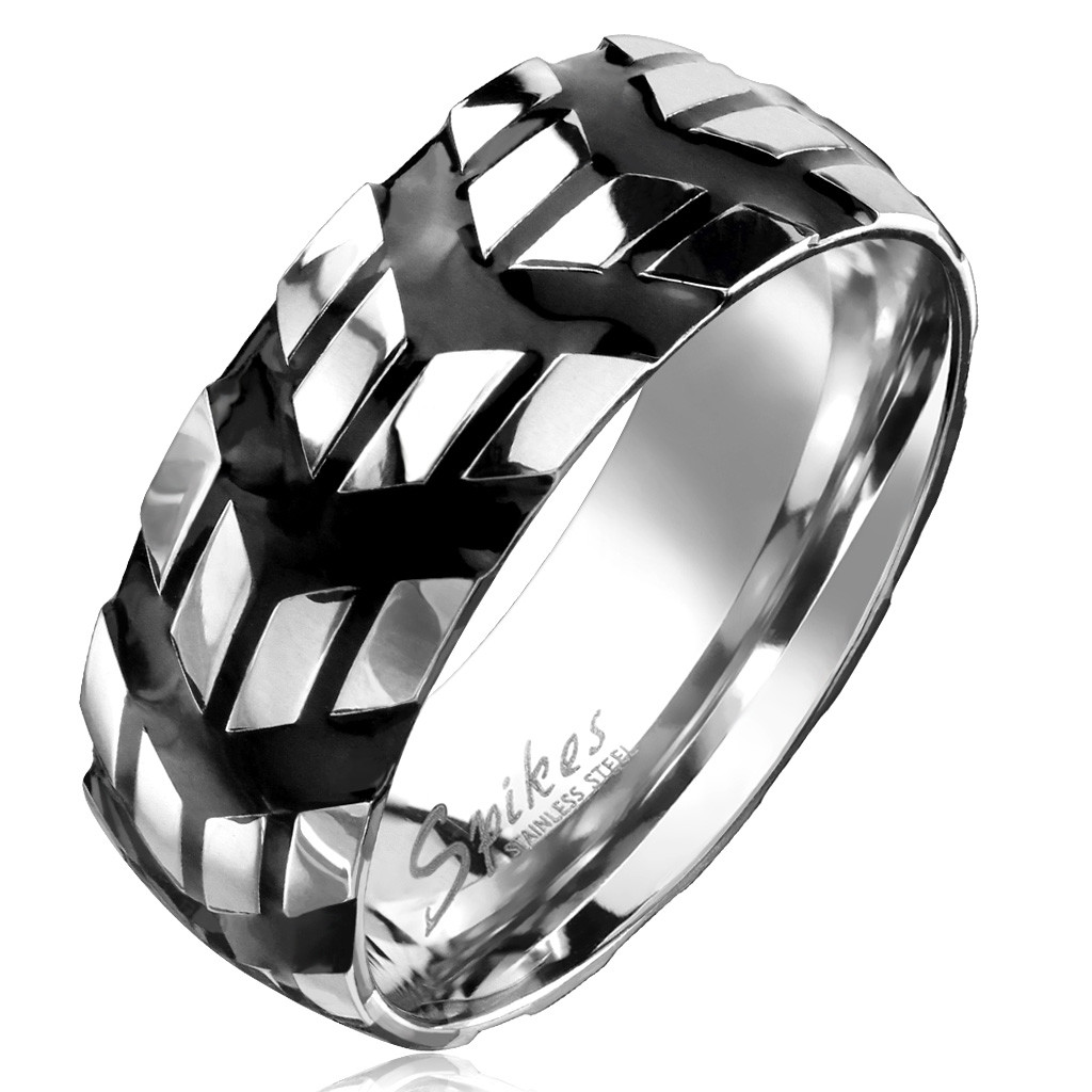охладитель Edelstahl Ring Pfeil Winkel Reifen-Profil Herren Damen Autiga 2090₽