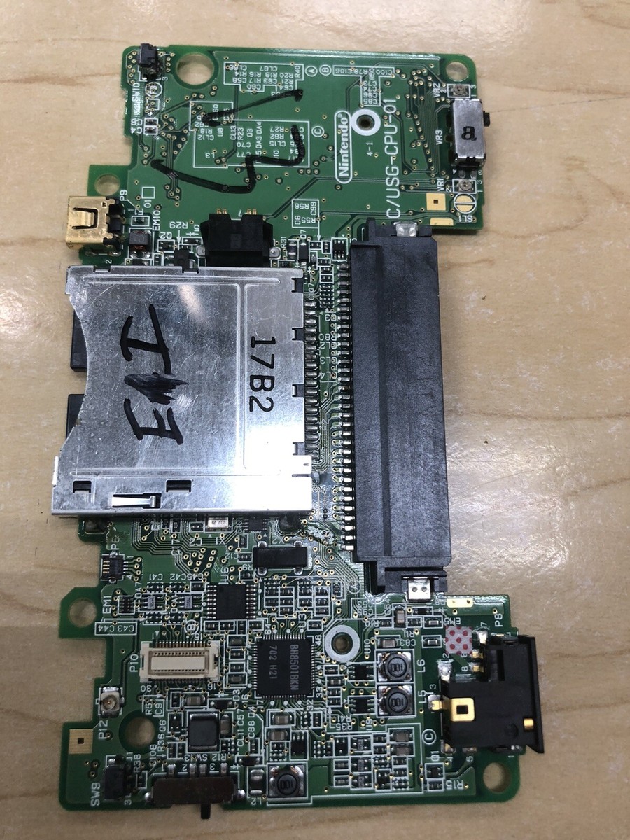 Nintendo DS Lite Motherboard, Can't Read Games | eBay