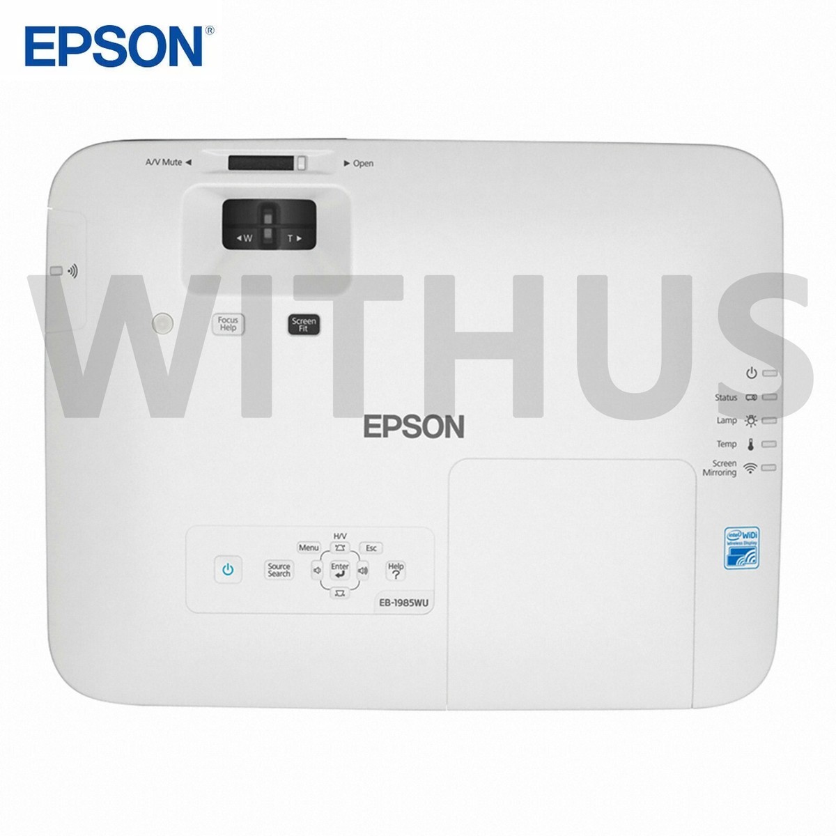 EPSON EB-2155W 3 LCD Projector 5,000 ANSI WXGA 15,000:1