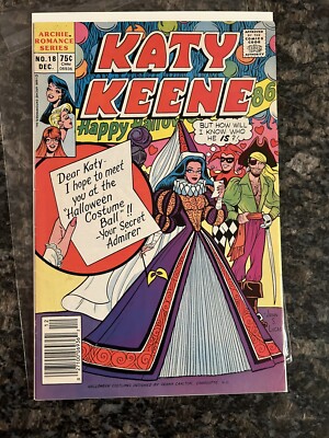 Katy Keene Issue Number 18 Rare Vintage 1986 The Archie Digest Library