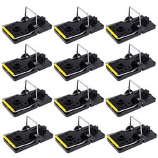 Large Heavy Duty Snap Mouse Rat Traps Rat Bait Rats Pest Catcher Reusable UK