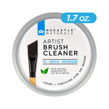 Artist Solid Paint Brush Cleaner Preserver Chemical-Free All-Natural - 1.7oz