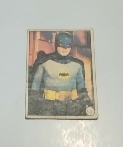 1966 Topps Batman Blue Bat #13 — Raw