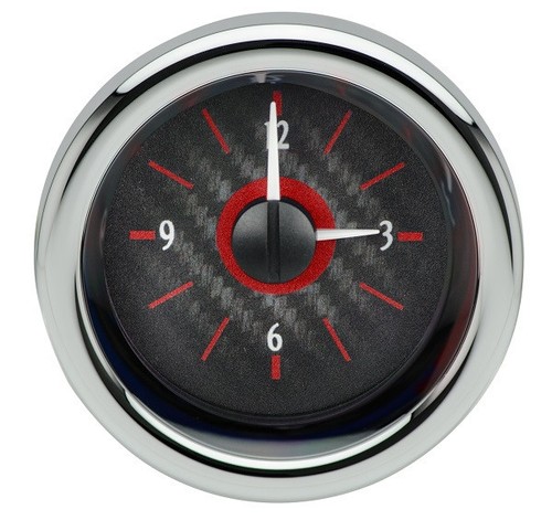 Dakota Digital 3" Round Universal Analog Clock Gauge for VHX gauges VLC-16-1 NEW - Picture 4 of 8