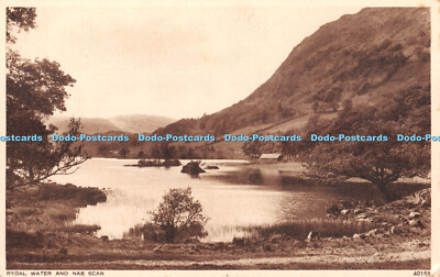 R327532 Rydal Water and Nab Scar Photochrom