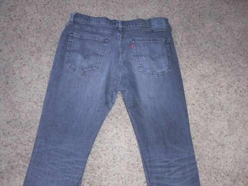 LEVI'S 514 Black stretch slim straight 