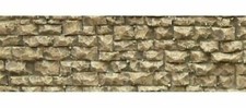 Chooch HO/O Scale  8250 Flexible Random Stone SMALL Stone Wall, 13" x 3-3/8"