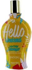 Snooki Hello Weekend Indoor/Oudoor Tanning Intensifier Lotion. 12 oz