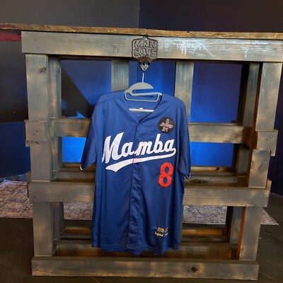Dodgers ユニフォーム KOBE BRYANT 8 24 Kobe Bryant 'MAMBA' #8/24 Los Angeles Dodgers Jersey Rare Gold