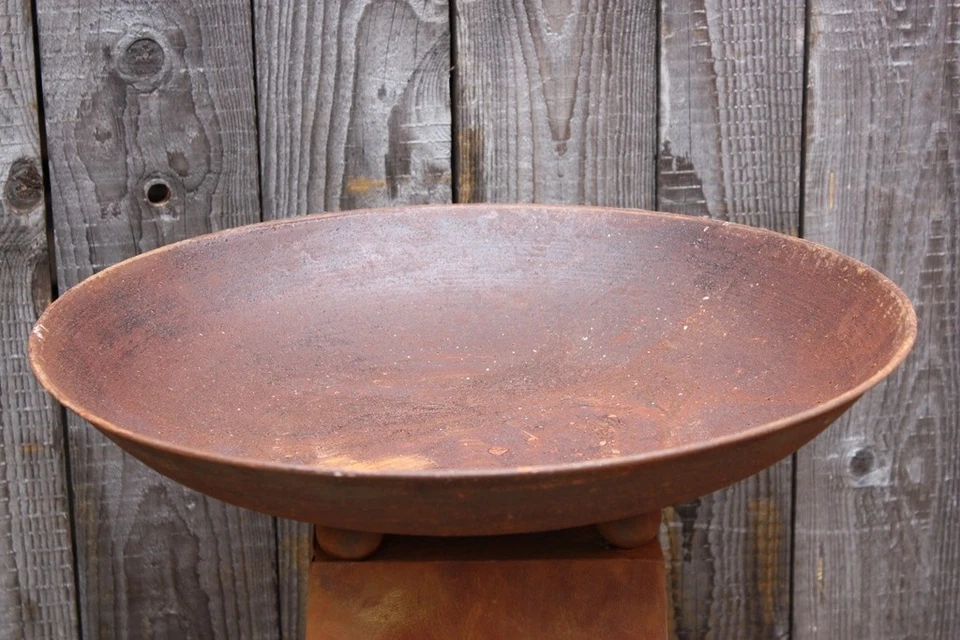 Deko Säule Carpe Diem | Edelrost Metall Rost Pflanzschale Garten Gartendeko - Bild 3 von 4