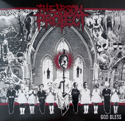 THE ARSON PROJECT - God Bless LP rot, fauler Sound Napalm Death Gadget Nägel 