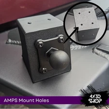 DASH CUBBY INSERT for Jeep JK | AMPS MOUNT HOLES | 2011-17 | JC-005