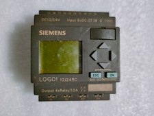 SIEMENS LOGO! 12/24RC  6ED1 052-1MD00-0BA2 Output 4xRelay/10A Input 8xDC