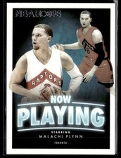 2020-21 Panini NBA Hoops Malachi Flynn Now Playing #SS-18 Toronto Raptors