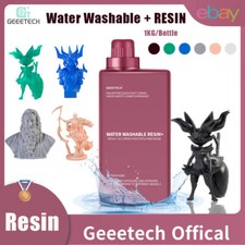 1KG Geeetech Water Washable Resin High Precision 405nm UV for Resin 3D Printer