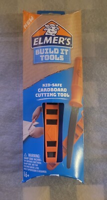 Elmers Build It Tools Kid Safe Cutting Tool Construct And Create Cardboard 6+