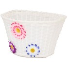 White Bicycle Baskets