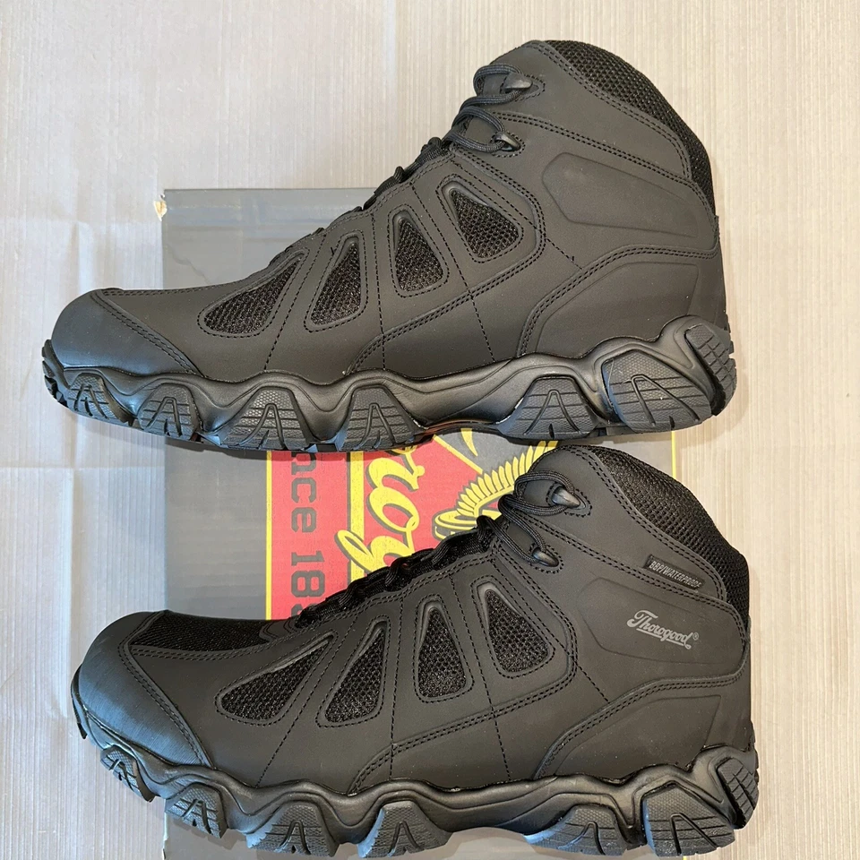 Thorogood Hombre Talla 14 Ancho Crosstrex Impermeable Medio Senderista Estilo 834-6294 Negro Foto 4 de 4