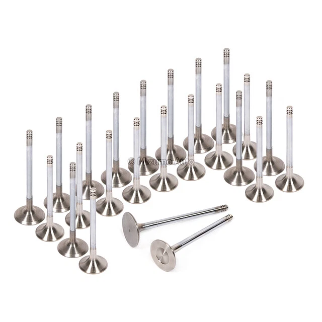 Válvulas de escape de admisión aptas para 95-04 Cadillac Catela CTS Saturn L300 LS2 LW2 Saab 3.0 Foto 2 de 4