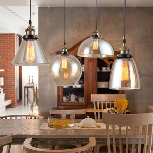 Kitchen Glass Pendant Light Bar Ceiling Light Room Lamp Home Chandelier Lighting - Picture 11 of 55