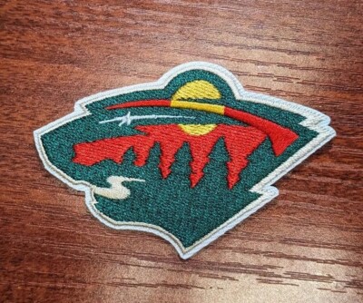 Minnesota Wild Patch NHL Hockey Sports Embroidered Iron On Patch 2.25x3.25''