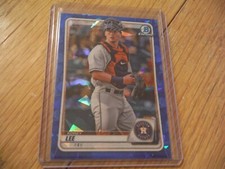KOREY LEE - 2020 Bowman Chrome Draft Sapphire BLUE ATOMIC REFRACTOR Astros