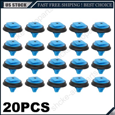 Fender & Wheel Molding Clip Blue For 2015 2016 2017 2018 2019 2020 Jeep Renegade