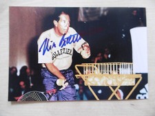 Nick Bolletieri "tennis coach Andre Agassi" autograph signed 10x15 cm picture
