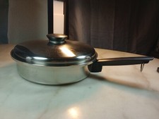 Vintage Regal 10 Inch Skillet Pan 18-8 3-Ply Stainless Steel Made In USA