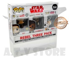 ATV Protector / Case / Vinyl Protector For Funko Pop Rebel / First Order 3 Pack