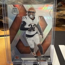 2025 Panini Mosaic - Geno Stone #186 Silver Prizm - Cincinnati Bengals