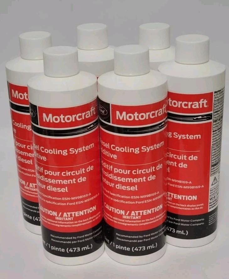 Motorcraft VC8 Diesel Cooling System Additive – Ford OEM Pack Of 3 (16 Oz Each)