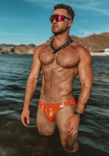 Man Photo Men Interest Beefcake Male Photo Muscle Man Photo 5"x7" Cris 46 -   72