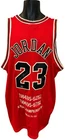 Michael Jordan signed Chicago Nike Stat Jersey 6X NBA Champ LTD 123- Upper Deck