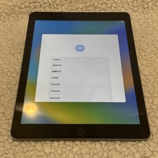 Apple iPad 9.7" 2017 5th Gen A1822 32GB Space Gray WiFi Very Good