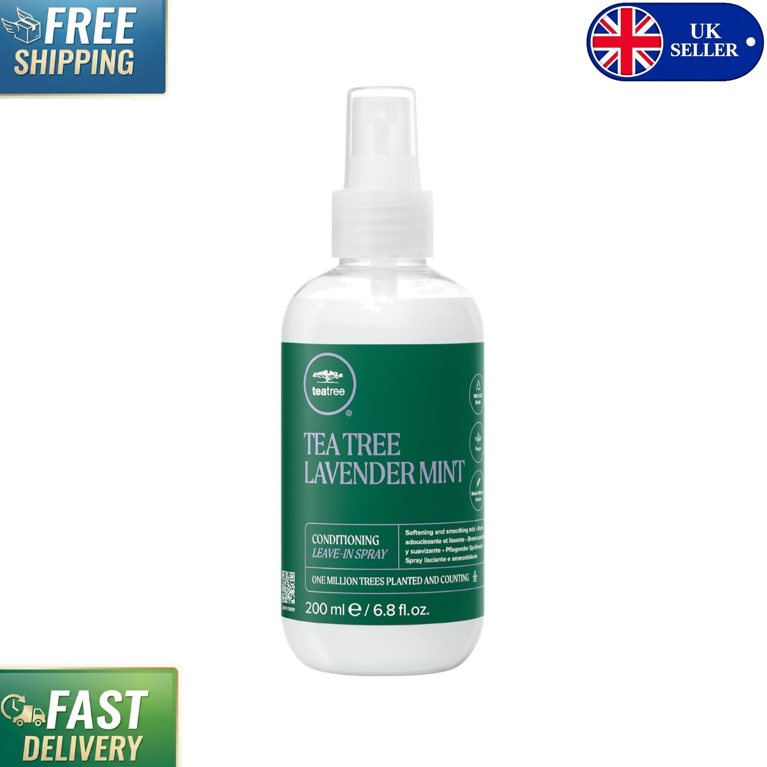 Paul Mitchell Lavender Mint Leave-In Spray 200ml: Nourishing Frizz Control