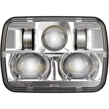 Jw Speaker 0554471 8900 Evolution 2 5x7 Led Headlight With Chrome Inner Bezel