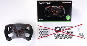 Fanatec ClubSport Steering Wheel Formula V2.5 X - XBOX, NO BASE Wheel Only