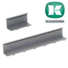 Kesseböhmer Linero MosaiQ Hakenleiste Graphitschwarz 2 oder 6 Haken Relingsystem