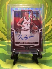 2024-25 Donruss Josh Christopher Signature Series Auto #00200