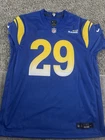 Los Angeles Rams Dickerson Autographed Blue Football Jersey Original