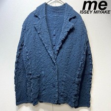 me ISSEY MIYAKE Pleats Pleated cauliflower tailored jacket
