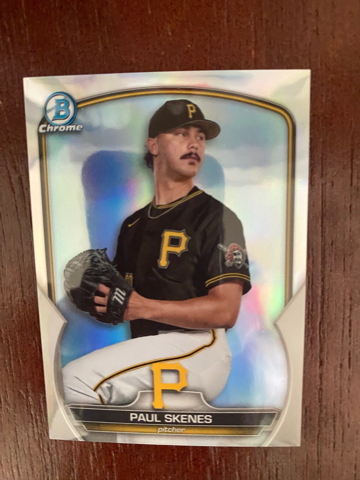 Paul Skenes 2023 Bowman Chrome Draft Image Variation SP #BDC-14 Raw Rookie RC